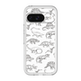 スリムプロテクションプレミアムケース［ Dinosaurs No.2 - White ］