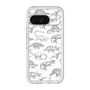 スリムプロテクションプレミアムケース［ Dinosaurs No.2 - White ］