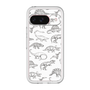 スリムプロテクションプレミアムケース［ Dinosaurs No.2 - White ］