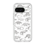 スリムプロテクションプレミアムケース［ Dinosaurs No.2 - White ］