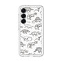 スリムプロテクションプレミアムケース［ Dinosaurs No.2 - White ］