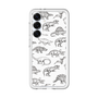 スリムプロテクションプレミアムケース［ Dinosaurs No.2 - White ］