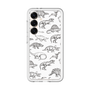 スリムプロテクションプレミアムケース［ Dinosaurs No.2 - White ］