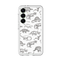 スリムプロテクションプレミアムケース［ Dinosaurs No.2 - White ］