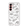 スリムプロテクションプレミアムケース［ Dinosaurs No.2 - White ］