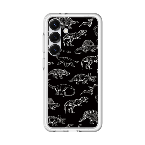 スリムプロテクションプレミアムケース［ Dinosaurs No.2 - Black ］