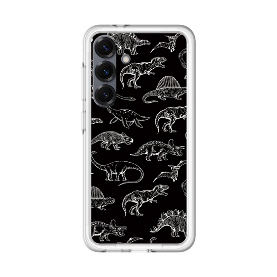 スリムプロテクションプレミアムケース［ Dinosaurs No.2 - Black ］