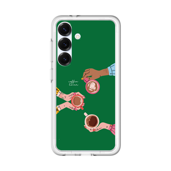 スリムプロテクションプレミアムケース［ Teatime - Green ］