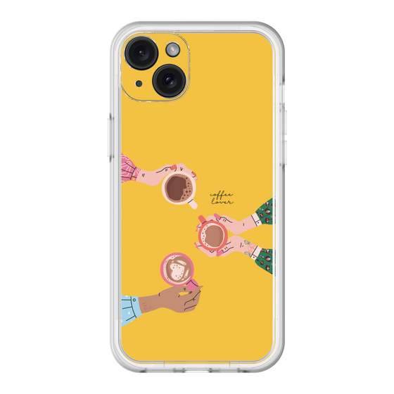 スリムプロテクションプレミアムケース［ Teatime - Yellow ］