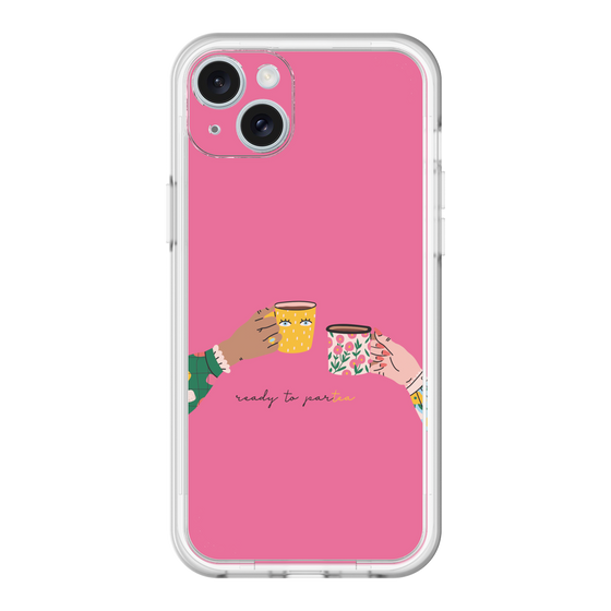 スリムプロテクションプレミアムケース［ Teatime - Pink ］