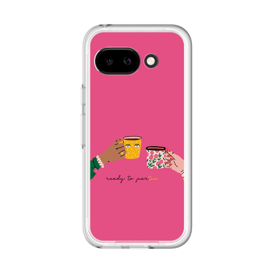 スリムプロテクションプレミアムケース［ Teatime - Pink ］