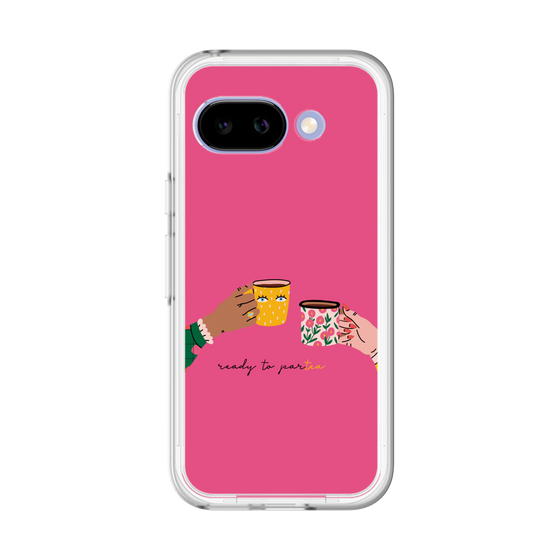 スリムプロテクションプレミアムケース［ Teatime - Pink ］