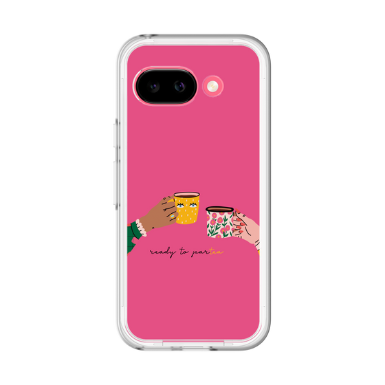 スリムプロテクションプレミアムケース［ Teatime - Pink ］