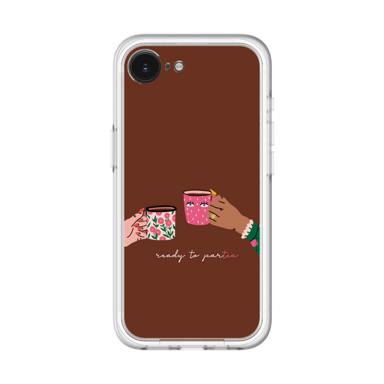 スリムプロテクションプレミアムケース［ Teatime - Brown ］