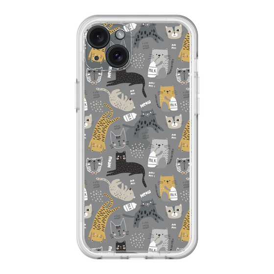 スリムプロテクションプレミアムケース［ Funny Cats - 01 ］