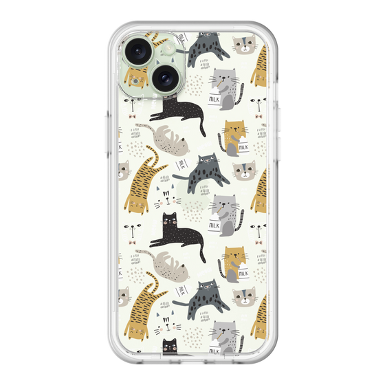 スリムプロテクションプレミアムケース［ Funny Cats - 01 ］