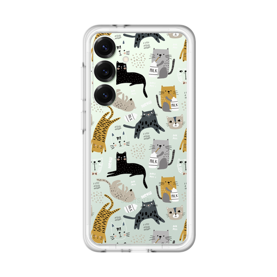 スリムプロテクションプレミアムケース［ Funny Cats - 01 ］