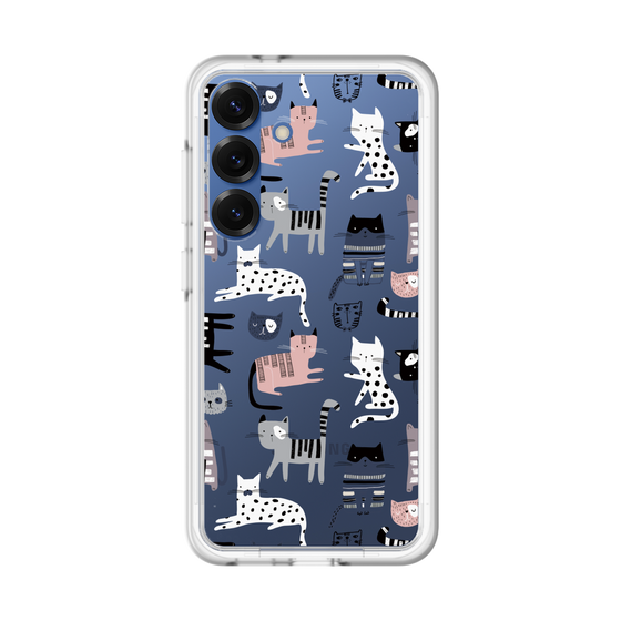 スリムプロテクションプレミアムケース［ Funny Cats - 03 ］