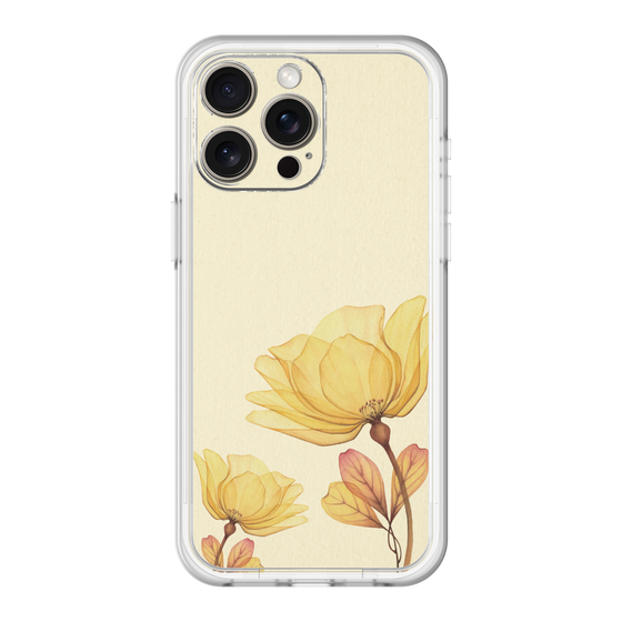 スリムプロテクションプレミアムケース［ Natural Flower - Yellow ］