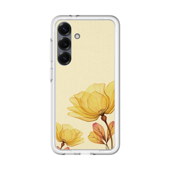 スリムプロテクションプレミアムケース［ Natural Flower - Yellow ］