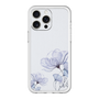 スリムプロテクションプレミアムケース［ Natural Flower - blue ］