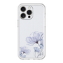 スリムプロテクションプレミアムケース［ Natural Flower - blue ］