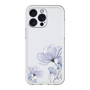 スリムプロテクションプレミアムケース［ Natural Flower - blue ］