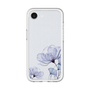 スリムプロテクションプレミアムケース［ Natural Flower - blue ］