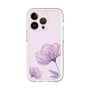 スリムプロテクションプレミアムケース［ Natural Flower - Purple ］