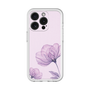 スリムプロテクションプレミアムケース［ Natural Flower - Purple ］