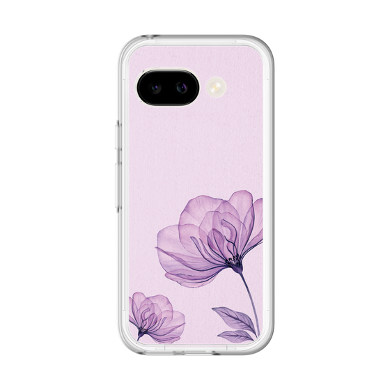 スリムプロテクションプレミアムケース［ Natural Flower - Purple ］