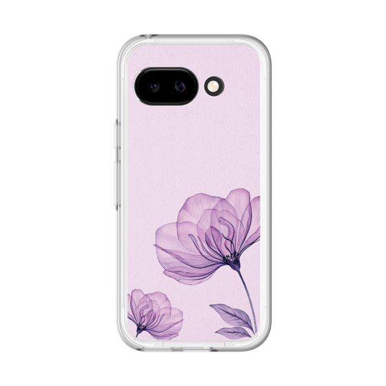 スリムプロテクションプレミアムケース［ Natural Flower - Purple ］