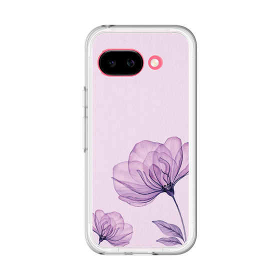 スリムプロテクションプレミアムケース［ Natural Flower - Purple ］