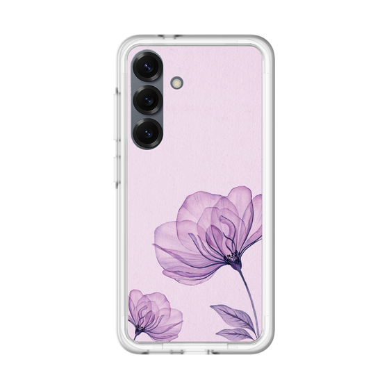 スリムプロテクションプレミアムケース［ Natural Flower - Purple ］