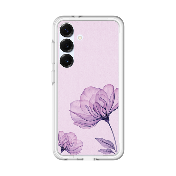 スリムプロテクションプレミアムケース［ Natural Flower - Purple ］