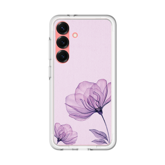 スリムプロテクションプレミアムケース［ Natural Flower - Purple ］
