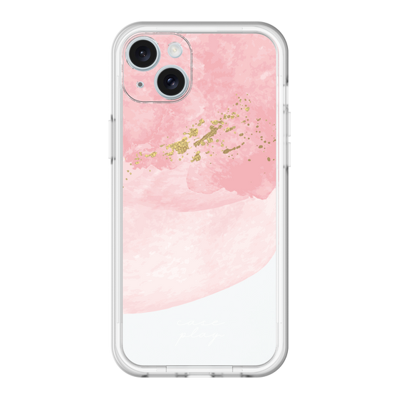 スリムプロテクションプレミアムケース［ pink layered ］