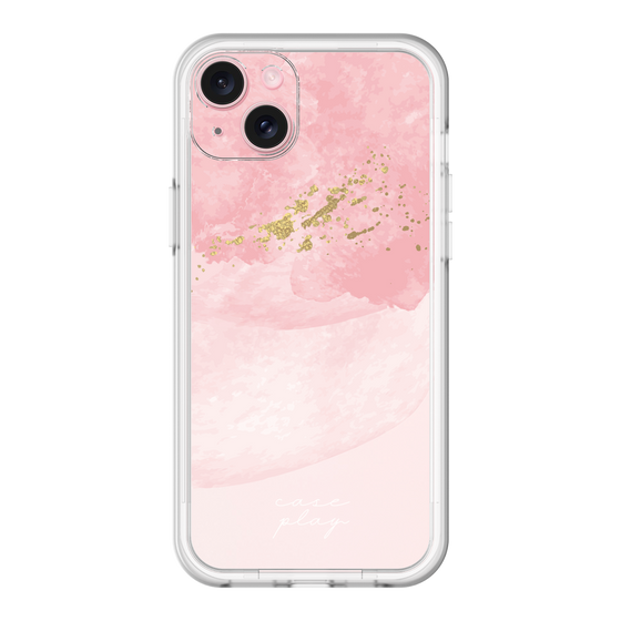 スリムプロテクションプレミアムケース［ pink layered ］