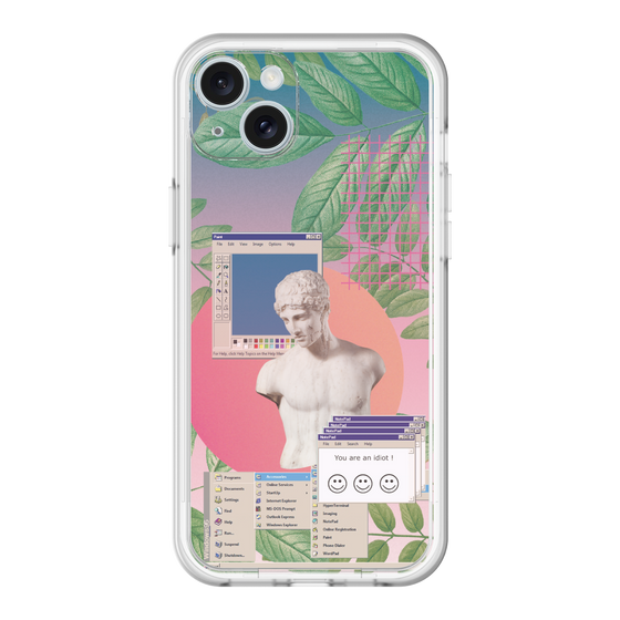 スリムプロテクションプレミアムケース［ vapor wave ］