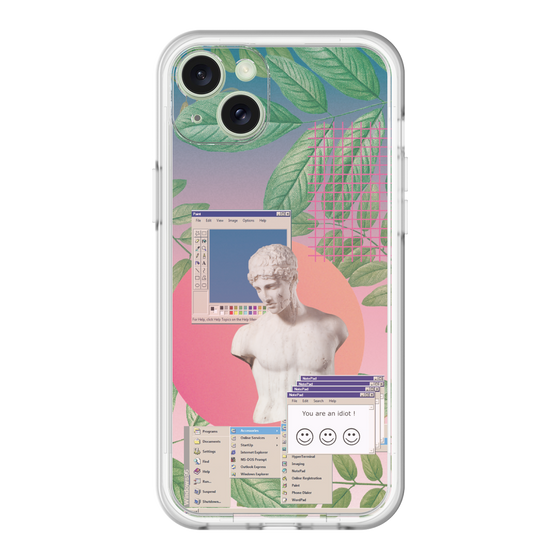 スリムプロテクションプレミアムケース［ vapor wave ］
