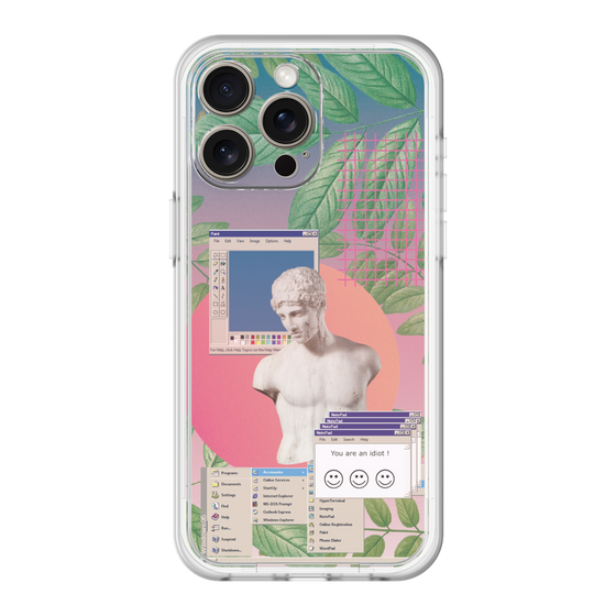 スリムプロテクションプレミアムケース［ vapor wave ］