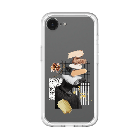 スリムプロテクションプレミアムケース［ Artistic Fall in Beige ］