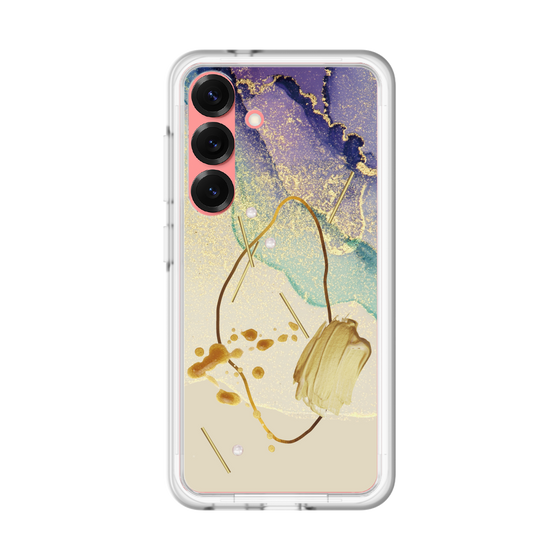 スリムプロテクションプレミアムケース［ Marble Nuance Painting Purple ］