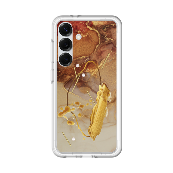 スリムプロテクションプレミアムケース［ Marble Nuance Painting Brown ］