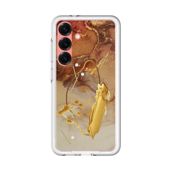 スリムプロテクションプレミアムケース［ Marble Nuance Painting Brown ］