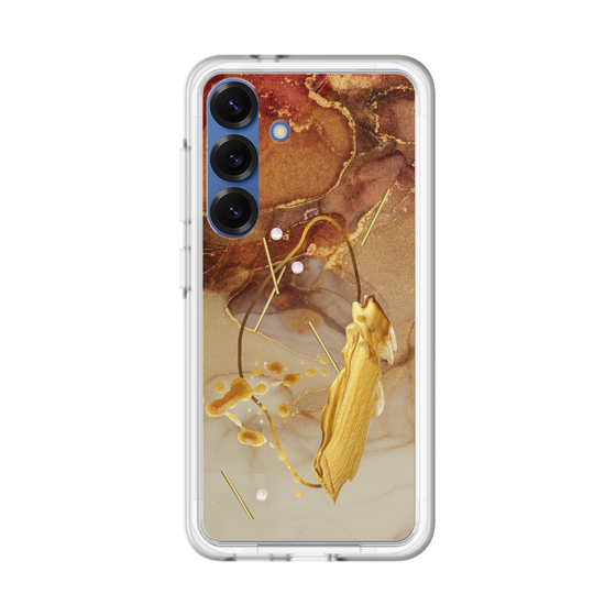 スリムプロテクションプレミアムケース［ Marble Nuance Painting Brown ］