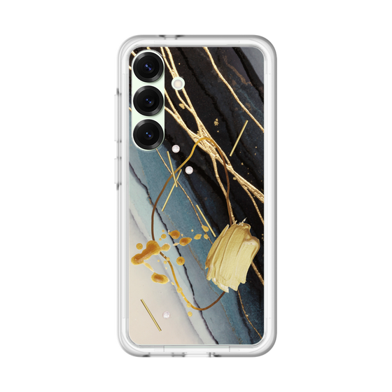 スリムプロテクションプレミアムケース［ Marble Nuance Painting Black ］