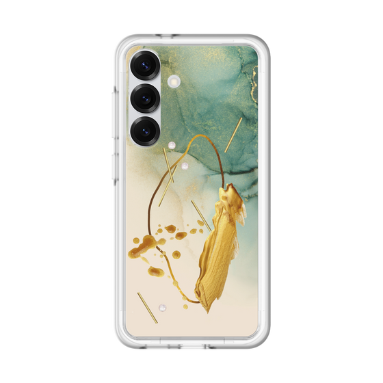 スリムプロテクションプレミアムケース［ Marble Nuance Painting Green ］