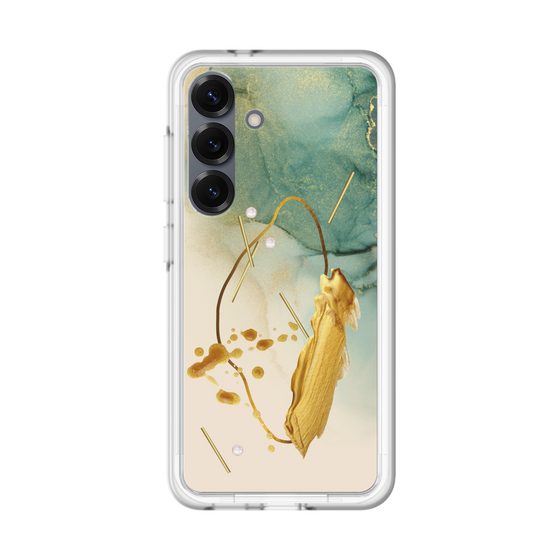 スリムプロテクションプレミアムケース［ Marble Nuance Painting Green ］