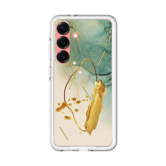 スリムプロテクションプレミアムケース［ Marble Nuance Painting Green ］